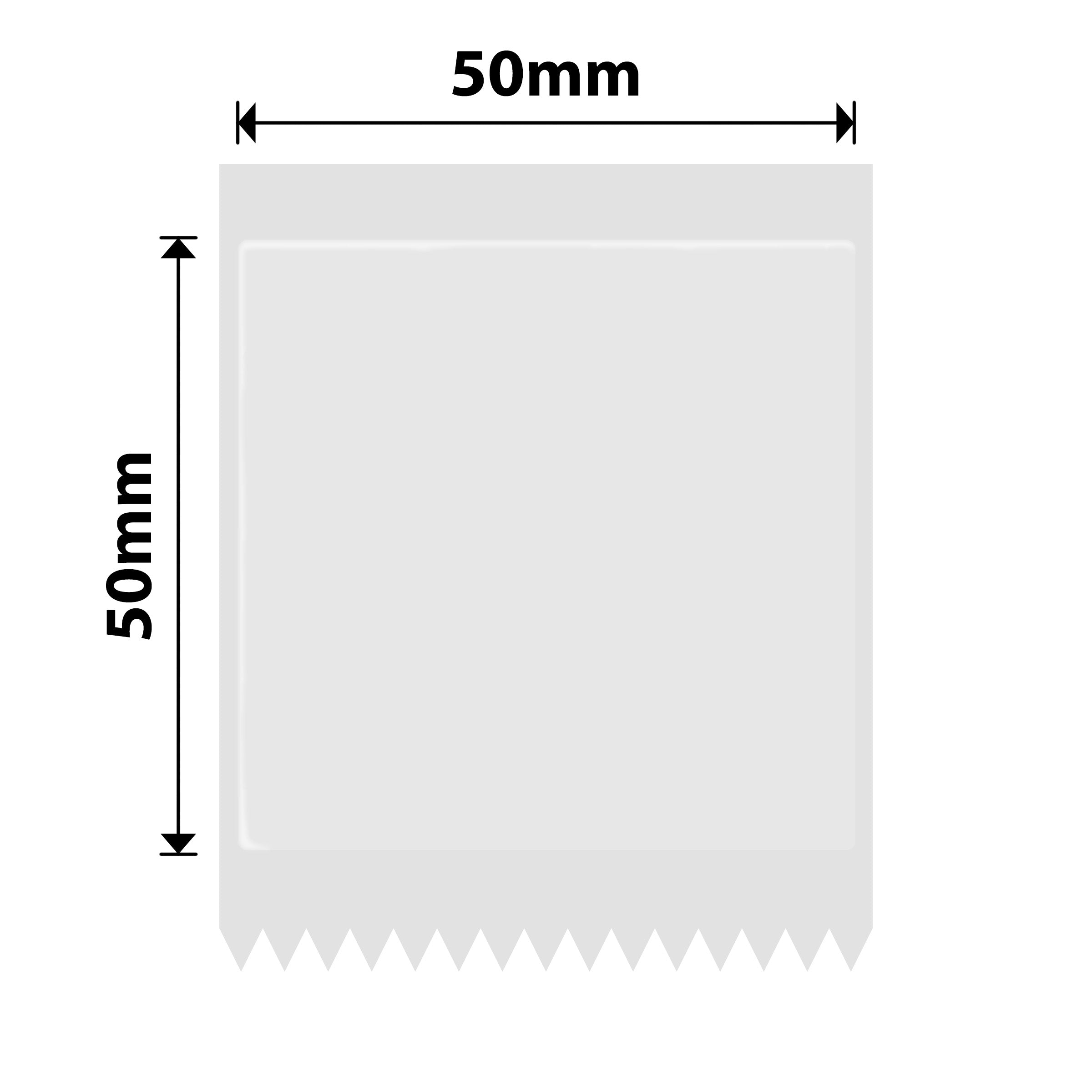 NB532 - NIIMBOT - B1 / B21 / B3S - 50*50MM - 150 LABELS PER ROLL - TRANSPARENT