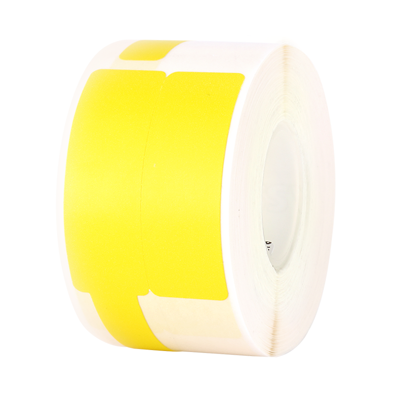 NB252 - NIIMBOT - B1 / B21 / B3S - 30*95MM - 100 LABELS PER ROLL - CABLE / JEWELLERY - YELLOW