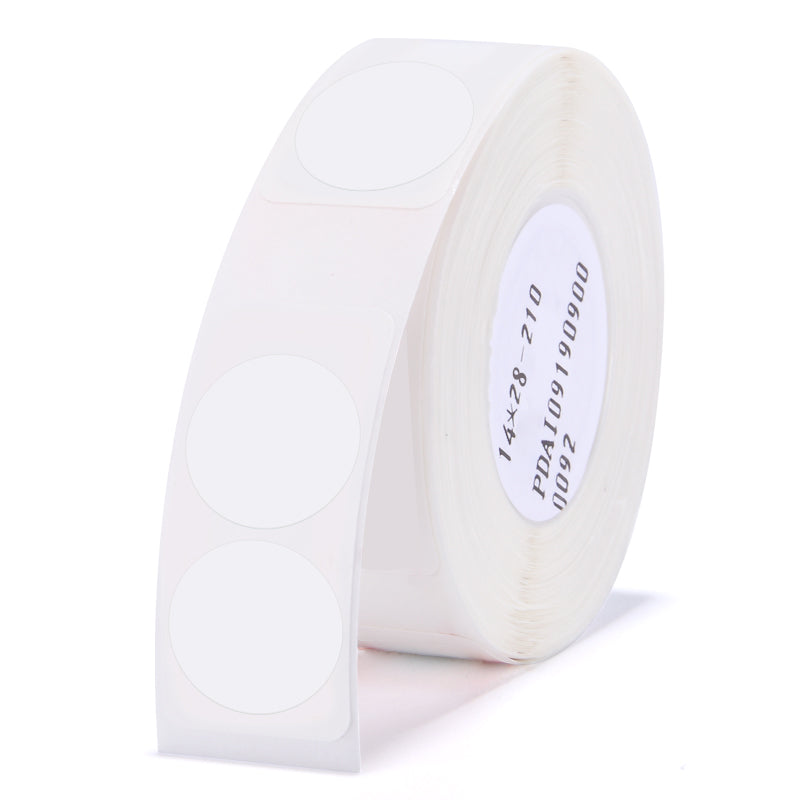NB151 - NIIMBOT - D11 / D101 / D110 - 14*28MM - 220 LABELS PER ROLL - TWIN ROUND - WHITE