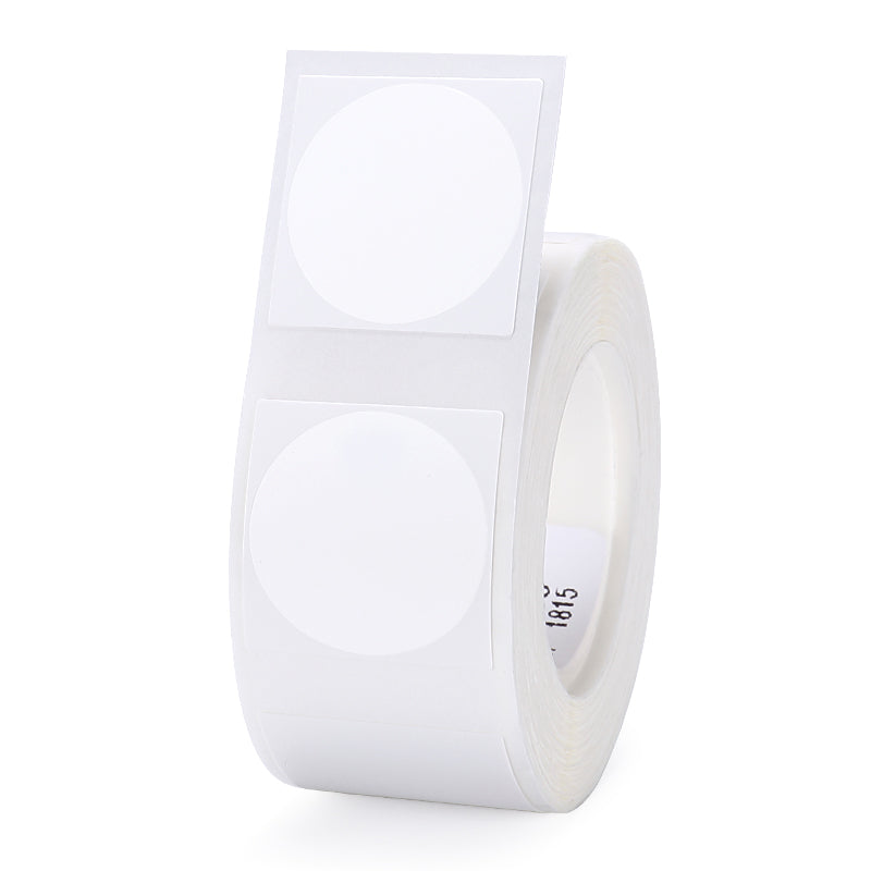 NB212 - NIIMBOT - B1 / B21 / B3S - 31*31MM - ROUND - 210 LABELS PER ROLL - WHITE