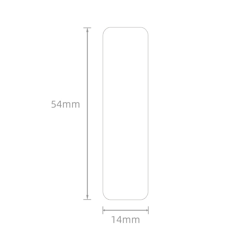 NIIMBOT - D11 / D101 / D110 - 14*54MM - 120 LABELS PER ROLL - WHITE