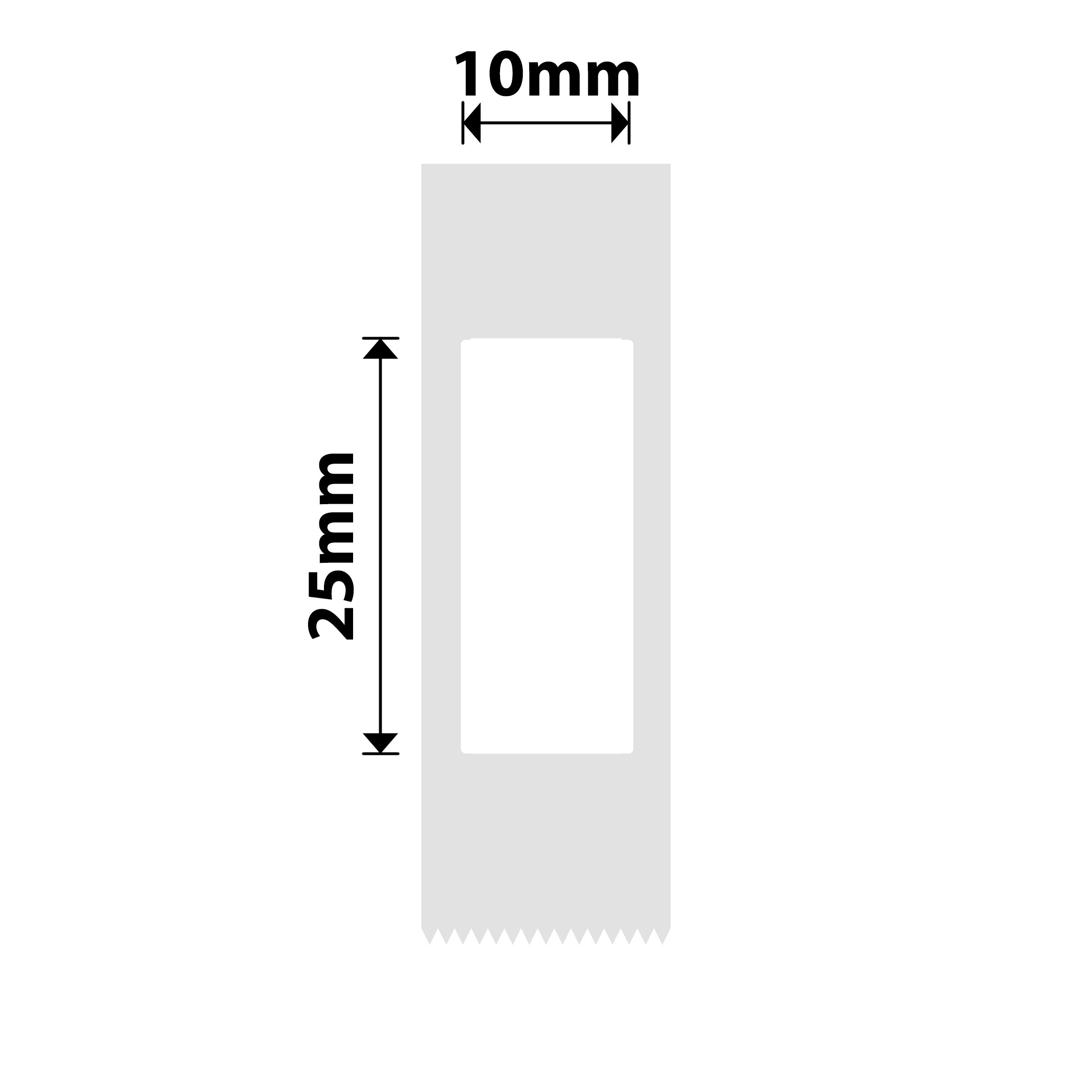 NB266 - NIIMBOT - D11 / D101 / D110 - R10*25 - 240 LABELS PER ROLL - WHITE