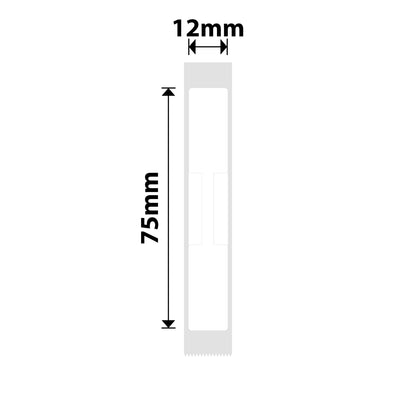 NB277 - NIIMBOT - D11 / D101 / D110 - R12*75 - 90 LABELS PER ROLL - JEWELLERY - WHITE