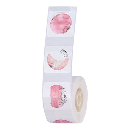 NB335 - NIIMBOT - D101 ONLY - R25*25 - 230 LABELS PER ROLL - ROUND - PINK