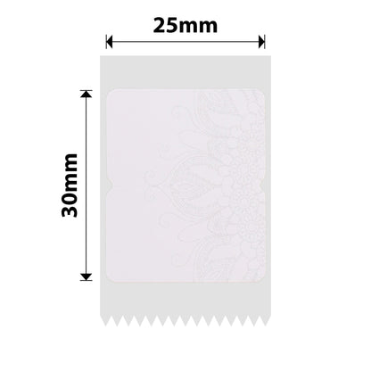 NB343 - NIIMBOT - D101 ONLY - R25*30 - 210 LABELS PER ROLL - SNOW COLOUR DESIGN