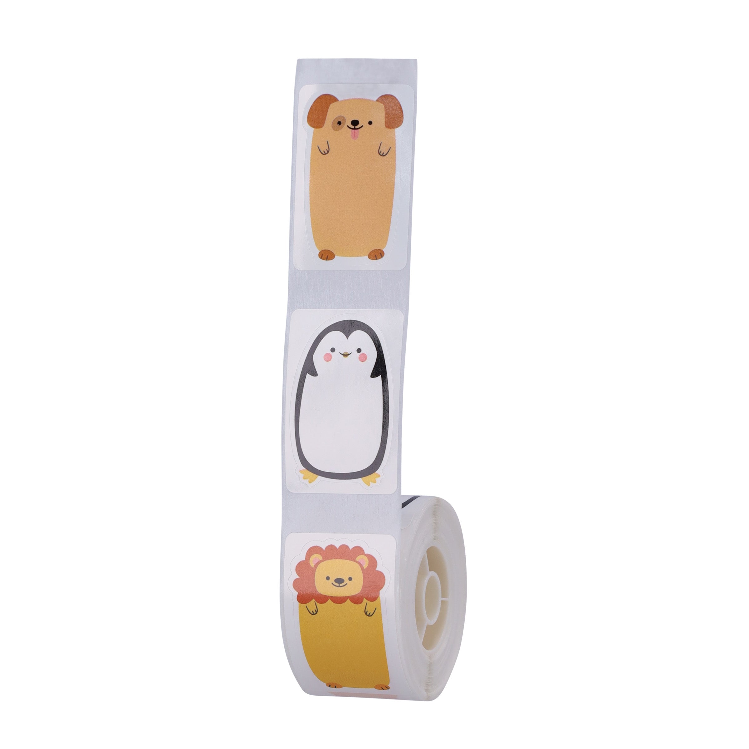 NB353 - NIIMBOT - D101 ONLY - R25*39 - 160 LABELS PER ROLL - ANIMALS DESIGN