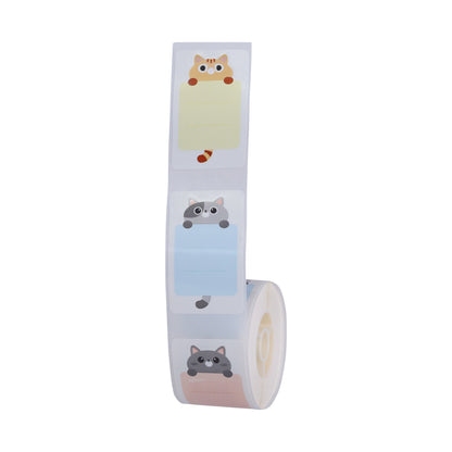 NB359 - NIIMBOT - D101 ONLY - R25*42 - 150 LABELS PER ROLL - BABY CAT DESIGN