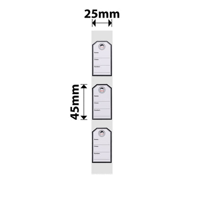 NB364 - NIIMBOT - D101 ONLY - R25*45 - 150 LABELS PER ROLL - YOUNG BOY DESIGN