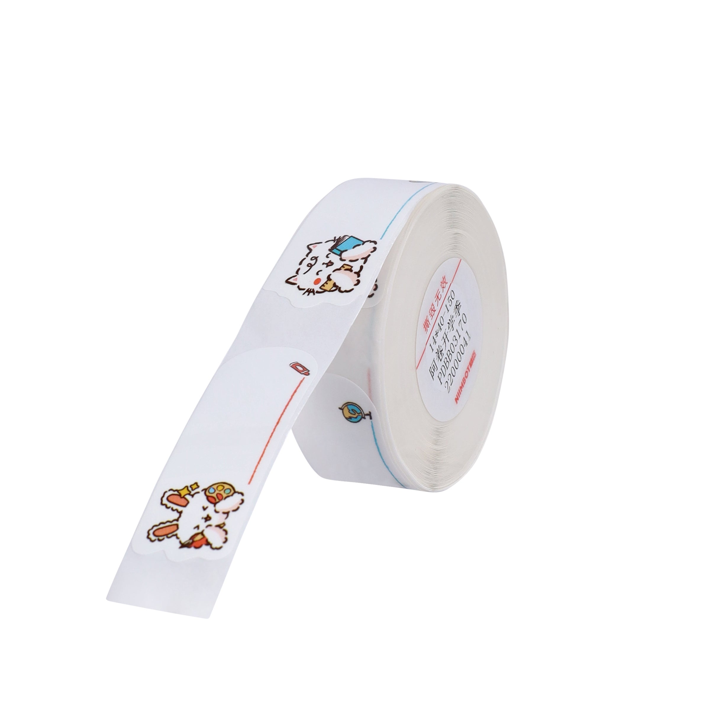 NB417 - NIIMBOT - B18 - EW14*40mm - 150 LABELS PER ROLL- STUDYING DESIGN