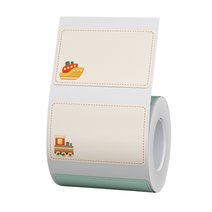 NB465 - NIIMBOT - B1 / B21 / B3S - 50*30MM - 230 THERMAL LABELS (MULTI-COLOUR) - CHILDHOOD TOYS DESIGN