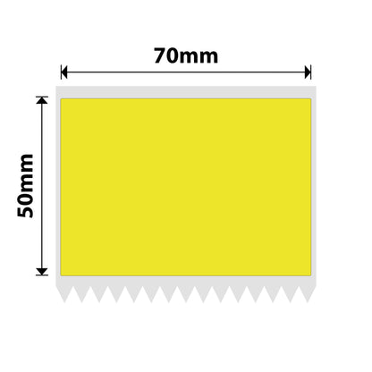 NB480 - NIIMBOT - Z401 ONLY - P70*50 - 300 THERMAL TRANSFER LABELS - YELLOW